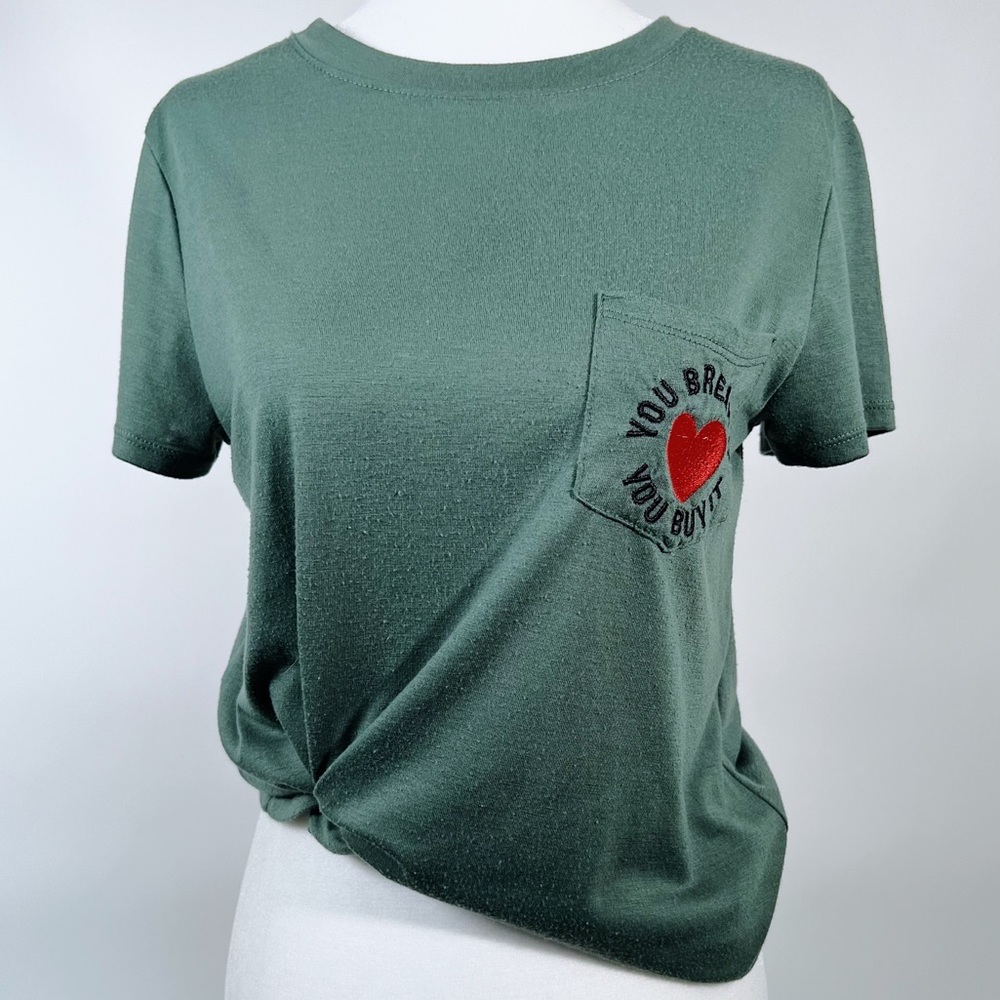 Green Heart Tee